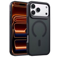 Accezz Coque Givrée Robuste avec MagSafe Apple iPhone 17 Pro Max - Noir
