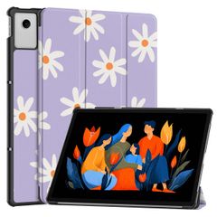 imoshion Coque tablette Design Trifold Lenovo Idea Tab Plus - Flowers Distance