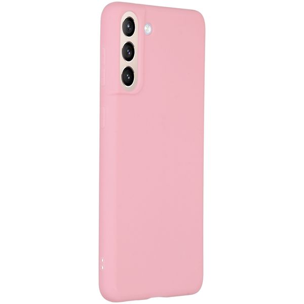 imoshion Coque Couleur Samsung Galaxy S21 Plus - Rose