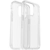 OtterBox Coque Symmetry + Protection d'écran iPhone 14 Pro - Transparent