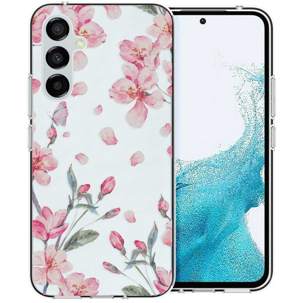 imoshion Coque Design Samsung Galaxy A54 (5G) - Fleur - Rose