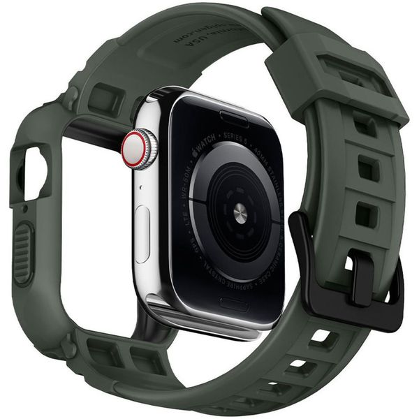 Spigen Coque Rugged Armor™ Pro Apple Watch 40 mm / 41 mm - Vert