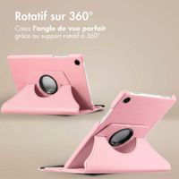 imoshion Coque tablette rotatif à 360° Samsung Galaxy Tab A9 8.7 pouces - Rose