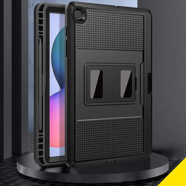 Accezz Coque Rugged Back Samsung Galaxy Tab S6 Lite (2020/2022/2024)  - Noir