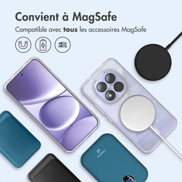 imoshion Coque arrière de protection avec MagSafe Xiaomi Redmi Note 15 Pro (5G) - Transparent