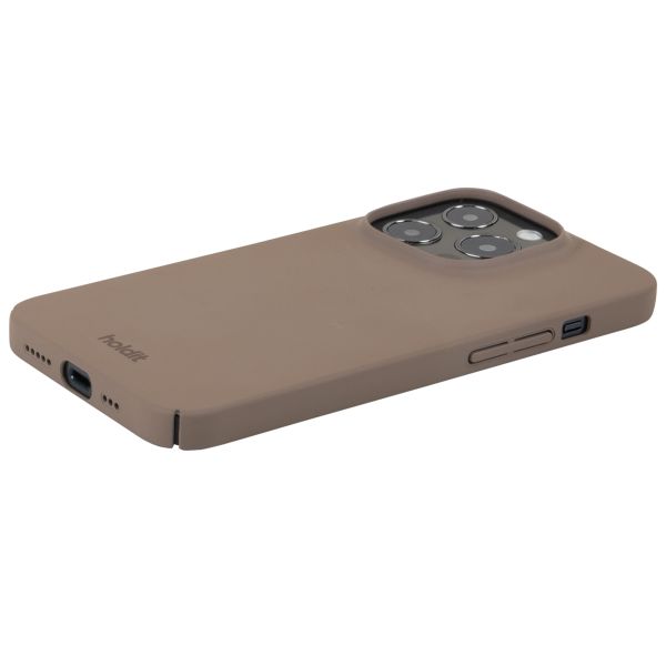 Holdit Coque Slim Apple iPhone 15 Pro - Mocha Brown