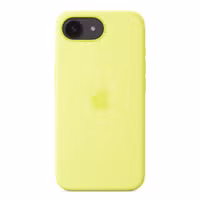 Apple Coque en silicone Apple iPhone 16e - Neon Yellow