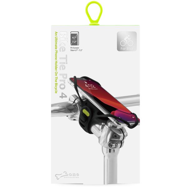 Bone ﻿ Support de téléphone pour vélo universel Bike Tie Pro4 - Noir