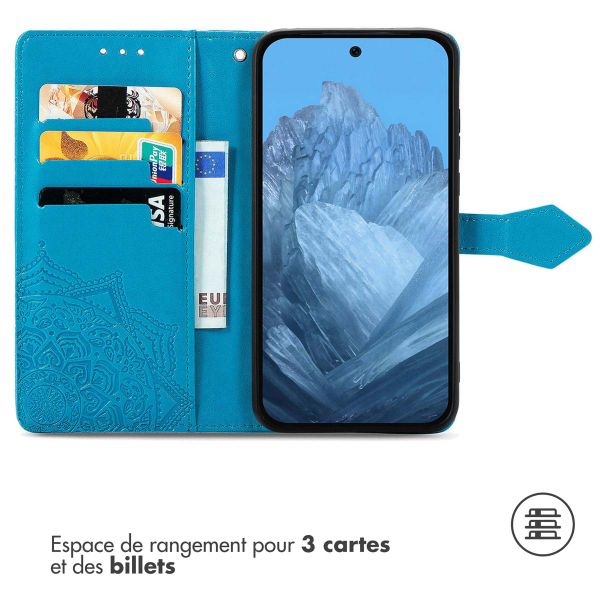imoshion Etui de télephone Mandala Google Pixel 10 / 10 Pro - Turquoise