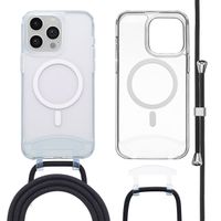 imoshion Coque MagSafe avec cordon amovible iPhone 15 Pro Max - Transparent