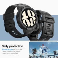 Spigen Rugged Armor™ Pro Case  Samsung Galaxy Watch 6 - 44 mm - Noir