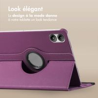 imoshion Coque tablette rotatif à 360° Xiaomi Redmi Pad Pro / POCO Pad - Violet