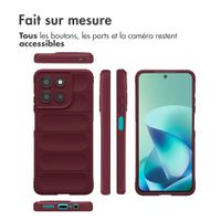imoshion EasyGrip Backcover Motorola Moto G57 Power - Aubergine