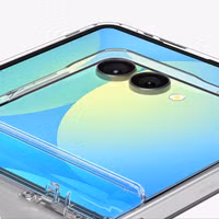 Spigen Coque Ultra Hybrid Pro MagFit Samsung Galaxy Z Flip 7 - Clear / White