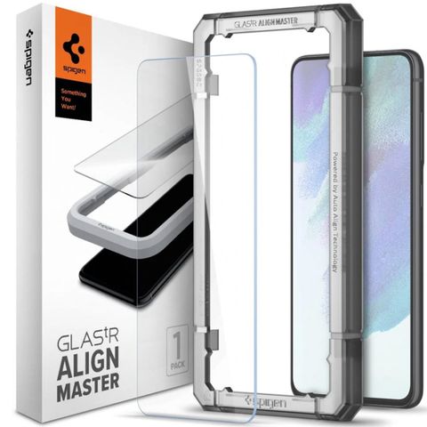 Spigen Protection d'écran en verre trempé AlignMaster Cover 2 Pack Samsung Galaxy S21 FE