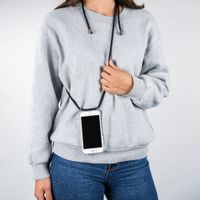 imoshion Coque arrière transparente avec cordon Samsung Galaxy A50 / A30s - Noir