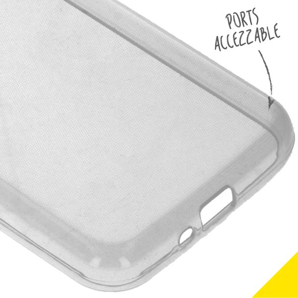 Accezz Coque Clear Samsung Galaxy Xcover 4 / 4S - Transparent