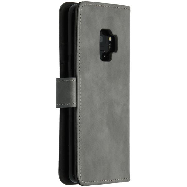 imoshion Étui de téléphone portefeuille Luxe Galaxy S9 - Gris