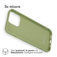 imoshion Coque Couleur Apple iPhone 14 Pro Max - Olive Green