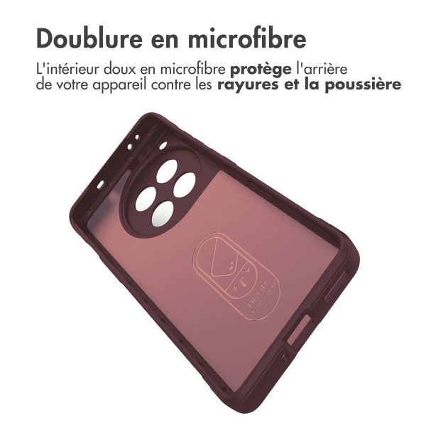 imoshion Coque arrière EasyGrip OnePlus 12 - Aubergine