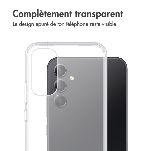 imoshion Coque Stand Samsung Galaxy A34 (5G) - Transparent
