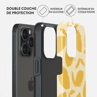 Burga Coque arrière Tough iPhone 15 Pro Max - Lemon Tart