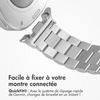 imoshion Bracelet en acier Samsung Galaxy Watch 8 (40/44mm) / Classic (46mm) - Argent