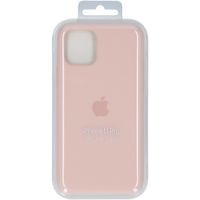 Apple Coque en silicone Apple iPhone 11 Pro - Pink Sand