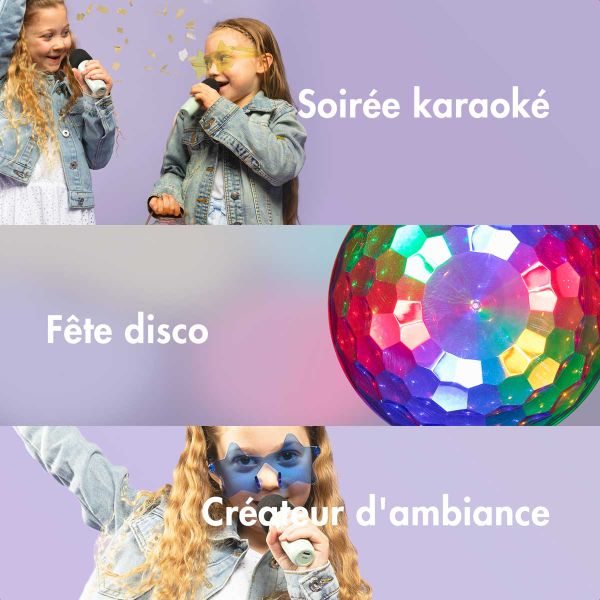 imoshion Sing & Shine Karaoke Set - Enceinte et 2 micros - Mintgreen