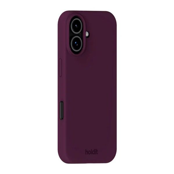 Holdit Coque Silicone Apple iPhone 17 - Deep Plum