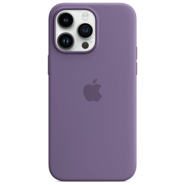 Apple Coque en silicone MagSafe iPhone 14 Pro Max - Iris