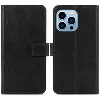 imoshion Étui de téléphone portefeuille Luxe Apple iPhone 13 Pro - le noir