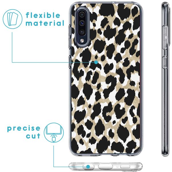 imoshion Coque Design Samsung Galaxy A50 / A30s - Golden Leopard