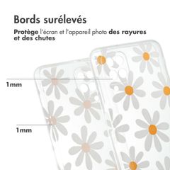 imoshion Coque Design Samsung Galaxy A12 - Daisy Flower