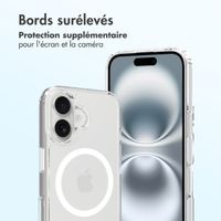 Accezz Coque arrière Xtreme Impact avec MagSafe Apple iPhone 16 - Transparent