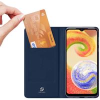 Dux Ducis Étui de téléphone Slim Samsung Galaxy A04 - Bleu foncé