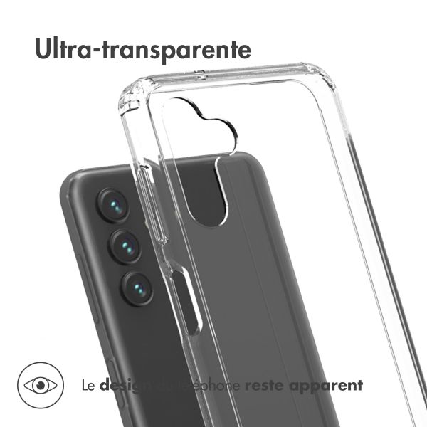 Accezz Coque Xtreme Impact Samsung Galaxy A13 (5G) / A04s - Transparent