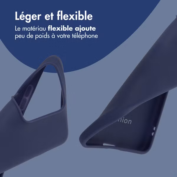 imoshion Coque Couleur Motorola Edge 70 - Bleu foncé