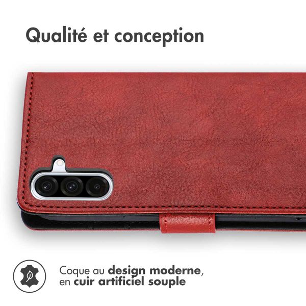 imoshion Étui de télephone portefeuille Samsung Galaxy A36 - Rouge