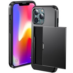 imoshion Coque arrière avec porte-cartes Apple iPhone 13 Pro Max - Noir