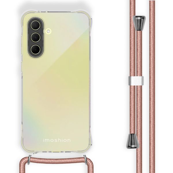 imoshion Coque avec dragonne Samsung Galaxy A36 - Rose Doré