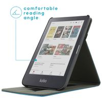 imoshion Étui á rabat Kobo Clara Colour / BW - Bleu clair