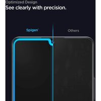 Spigen Protection d'écran en verre trempé GLAStR Samsung Galaxy A42 - Noir