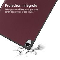 imoshion Coque tablette Trifold Samsung Galaxy Tab S11 - Bordeaux