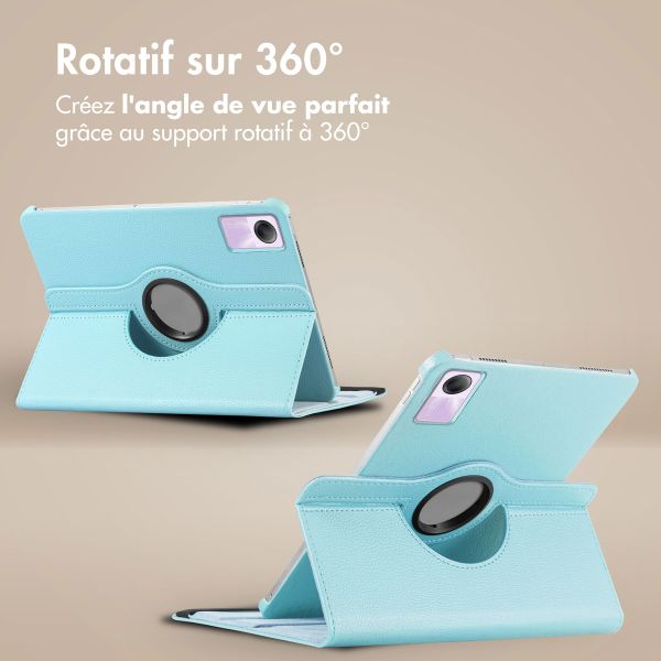 imoshion Coque tablette rotatif à 360° Xiaomi Redmi Pad SE - Bleu clair