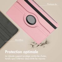 imoshion Coque tablette rotatif à 360° Lenovo Tab M10 5G - Rose