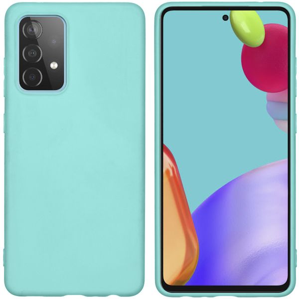 imoshion Coque Couleur Samsung Galaxy A52(s) (5G/4G) - Menthe verte