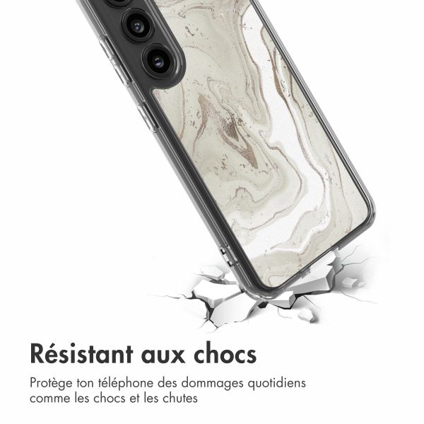 imoshion Coque Design Samsung Galaxy S23 - Sandy Marble