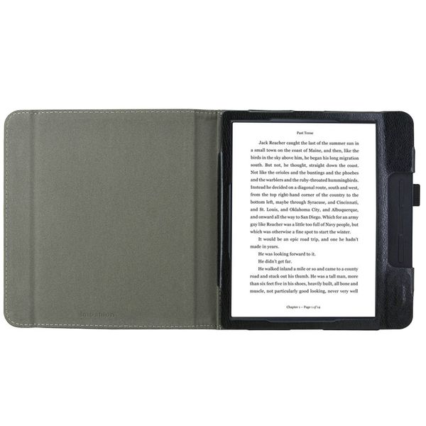 imoshion Etui portefeuille Luxe unie Kobo Forma - Noir