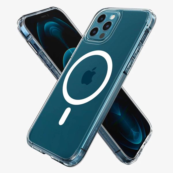 Spigen Coque Ultra Hybrid MagSafe Apple iPhone 12 (Pro) - White